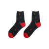 3 pairs/set Colorful Music Notes Men's Socks - black 3pairs - { shop_name }} - Review