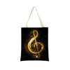 Music Note Foldable Tote Bag