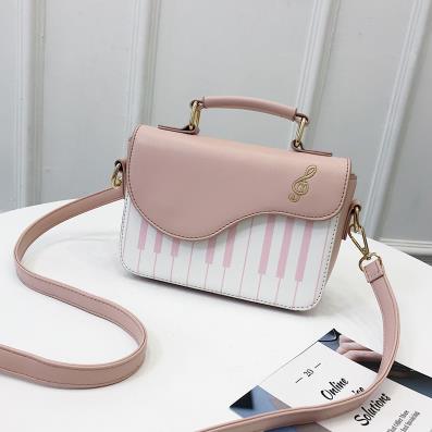 Piano Crossbody Leather Bag