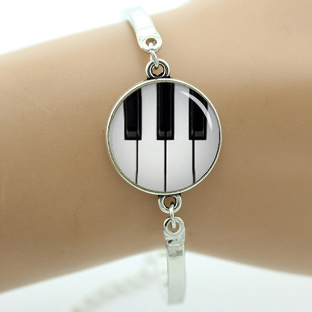 Vintage Music Instruments Bracelet