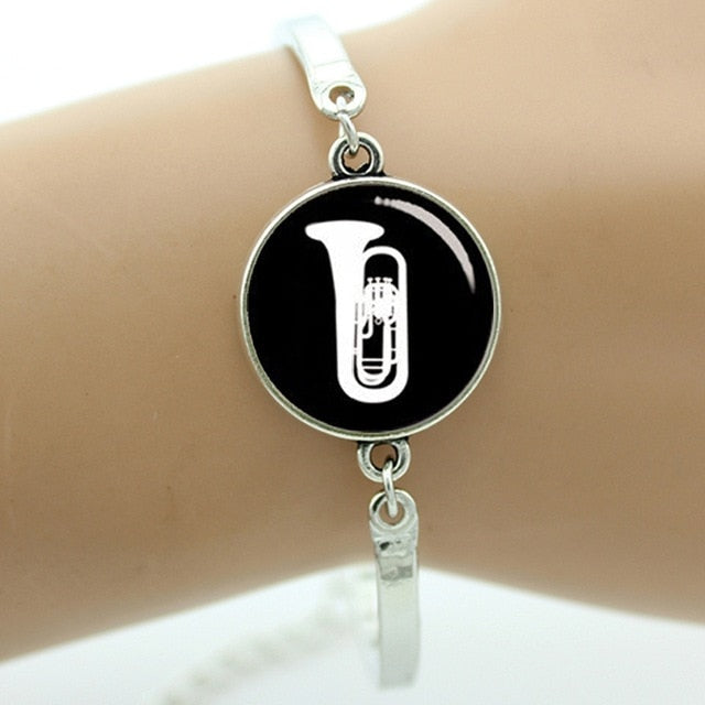 Vintage Music Instruments Bracelet