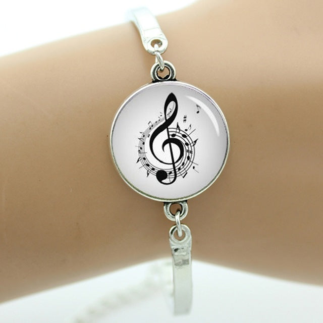 Vintage Musical Note Bracelet