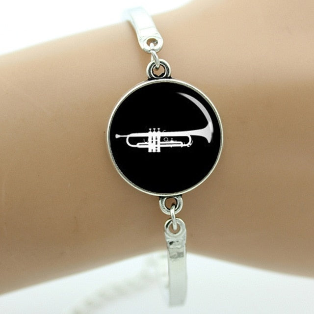 Vintage Music Instruments Bracelet