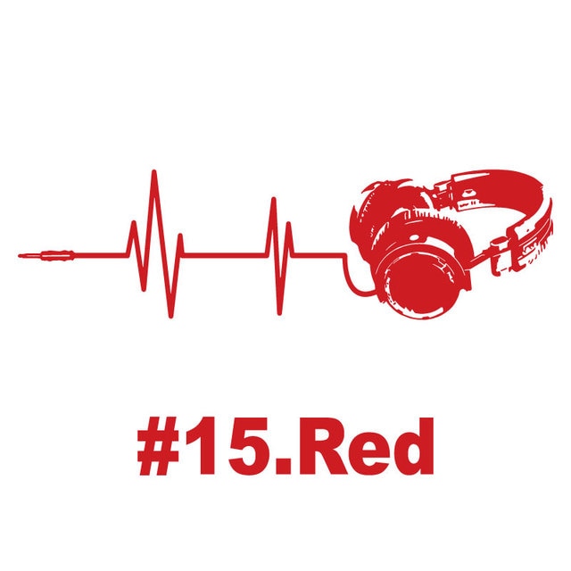 Headphone Wall Stickers