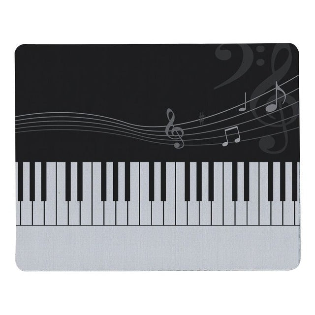 Music Notes Piano Mouse Pad