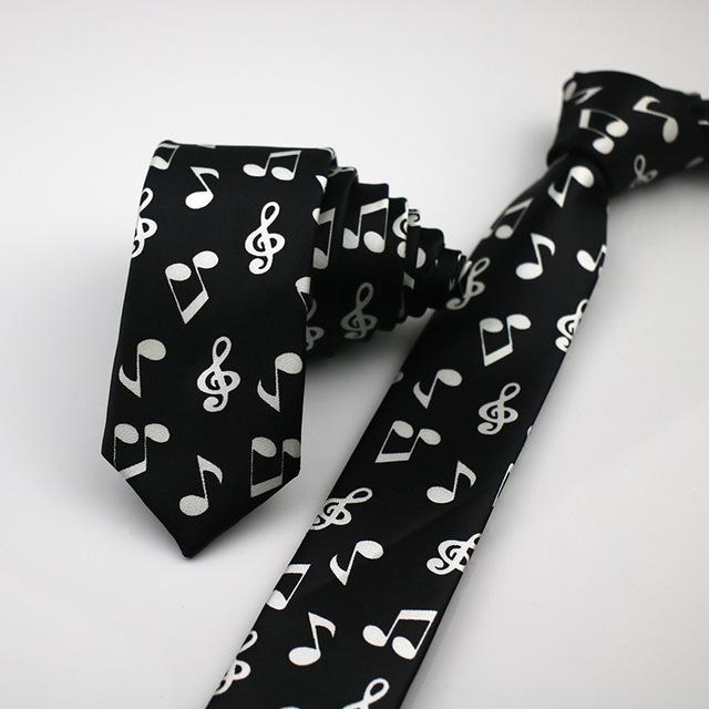 Music Note Neck Tie
