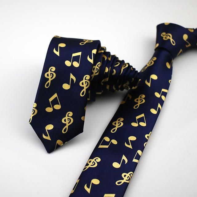 Music Note Neck Tie