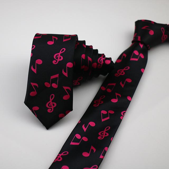 Music Note Neck Tie