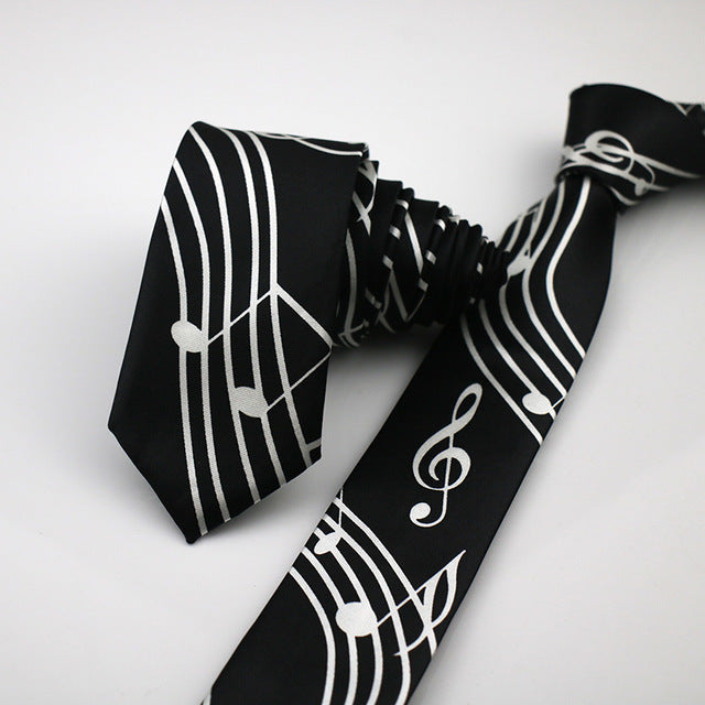 Free - Music Note Neck Tie - Artistic Pod Review