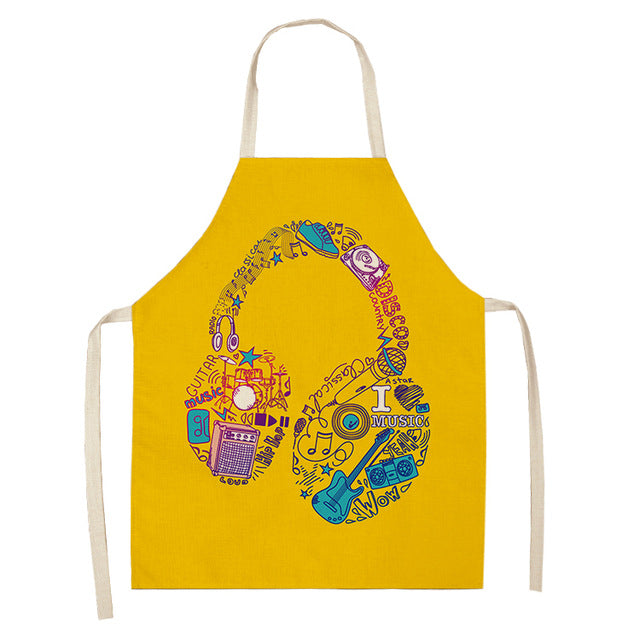 Musical Instrument Kitchen Apron