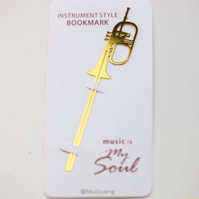 Music note book mark Gold plated - Artistic Pod Review