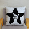 Trendy Music Pattern Cushion Cover