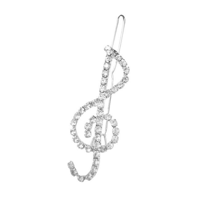 Elegant Treble Clef Hair Clip