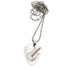 Free - Silver Guitar Pick Necklace