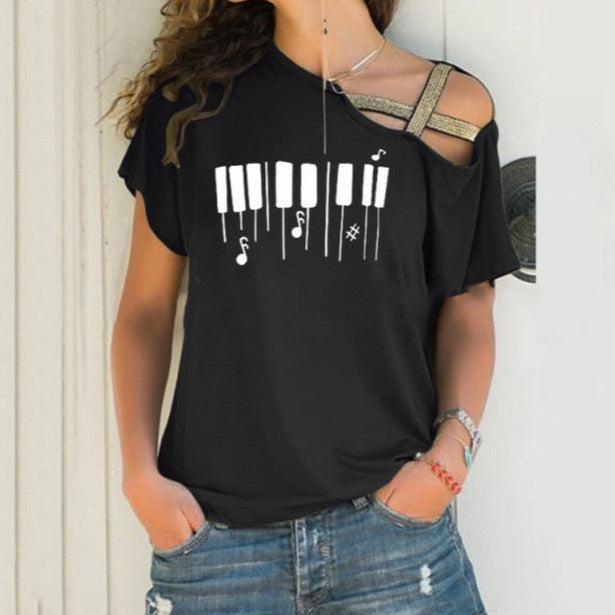 Music Piano Key T-shirt