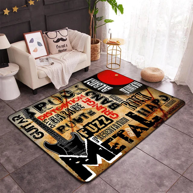 Instrument Non-slip Floor Carpet