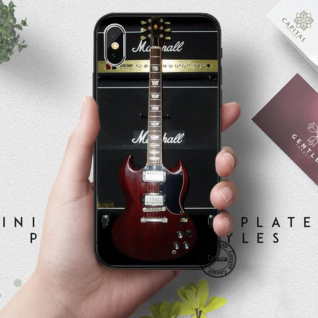 Guitar Art Music iPhone Case