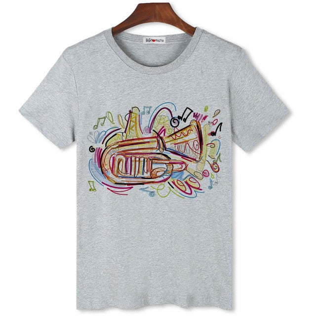 Graffiti Artwork Music Tee