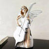 Music Fairy Girl Statue Figurine