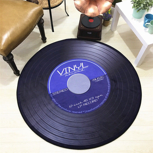 Vinyl Record Carpet