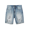 Music Notes Mens Denim Shorts