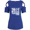 The Music Teacher Is Here Hollow Out Top