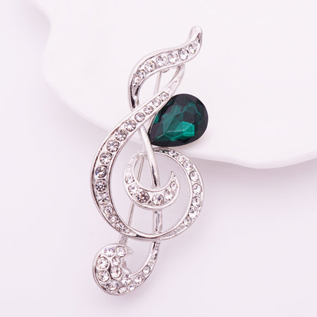 Crystal Music Note Brooches™ - Artistic Pod Review