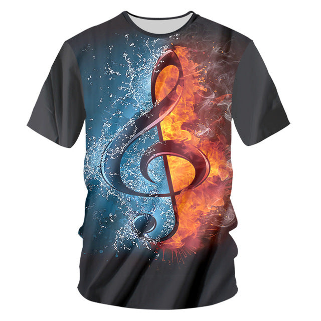 3D Dj Music Note T-shirt - Artistic Pod Review