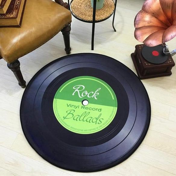 Vinyl Record Carpet