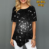 Music Note Round Neck Shirt