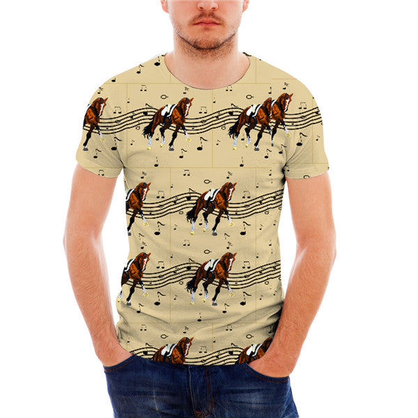 Music Note Horse T-shirt