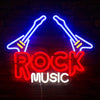 Guitar Rock & Live Music Neon Sign Light