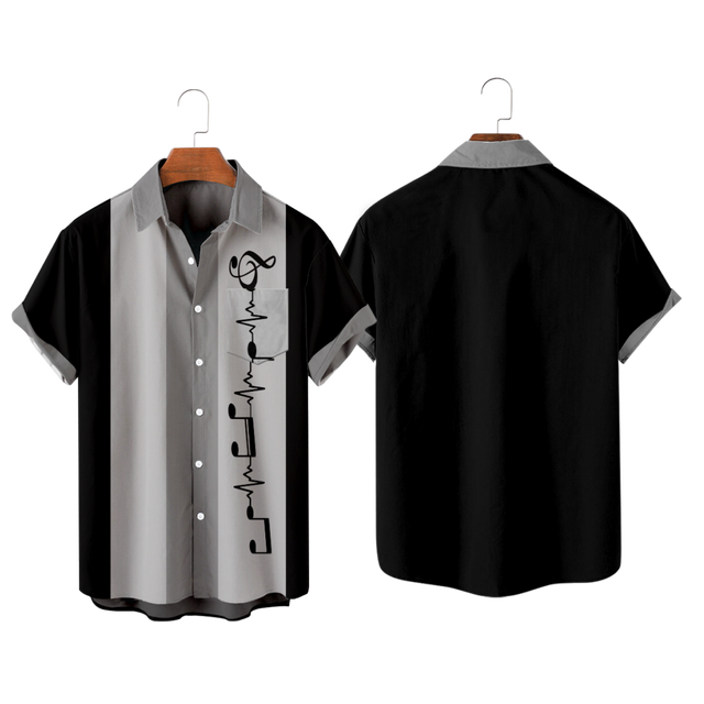 Music Note Heartbeat Shirt