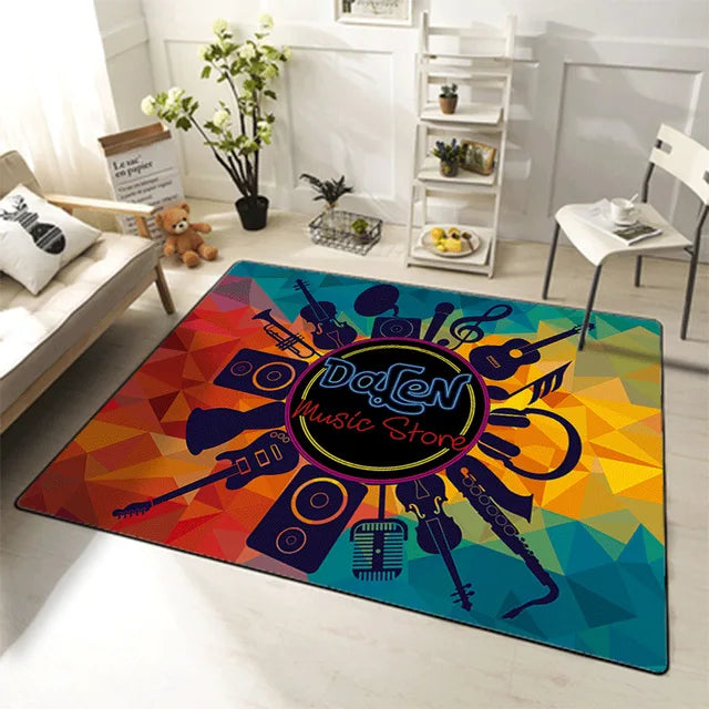 Instrument Non-slip Floor Carpet