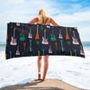 Guitar Quick Dry Beach Towel