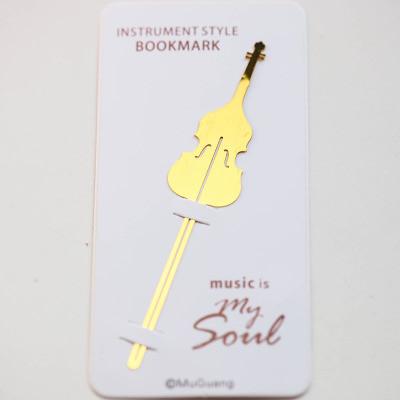 Music note book mark Gold plated - Artistic Pod Review