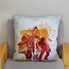 Trendy Music Pattern Cushion Cover