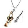 Saxophone/Trumpet Musical Necklace - Trumpet - { shop_name }} - Review