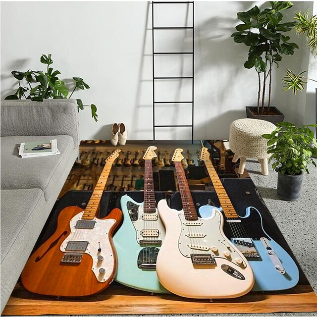The Soul Of Guitar Rug