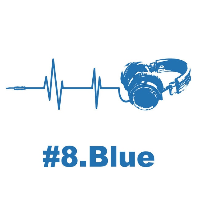 Headphone Wall Stickers