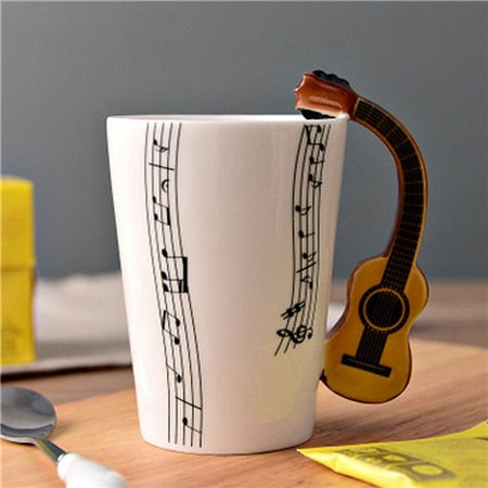 Guitar Ceramic Mug
