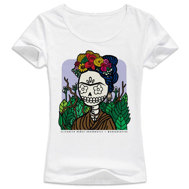 Frida Kahlo Printed Top T-shirts