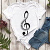 Piano & Violin Music Graphic T-shirt