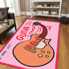 Graffiti Music Guitar Carpet