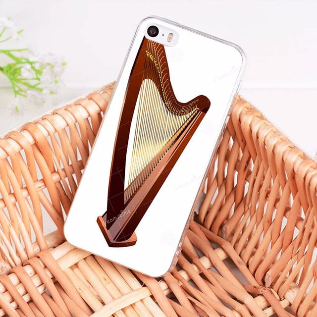 Musical Instruments Harp iPhone Case