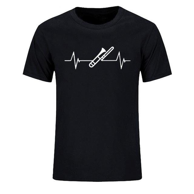 Heartbeat Trombone T-Shirt