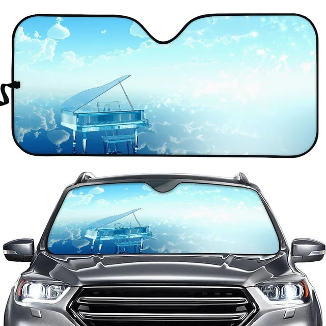 Piano Printed Car Windshield