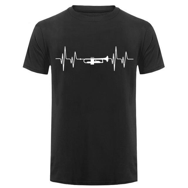 Heart Beat Trumpet T-Shirt