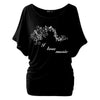 I Love Music Batwing T-shirt