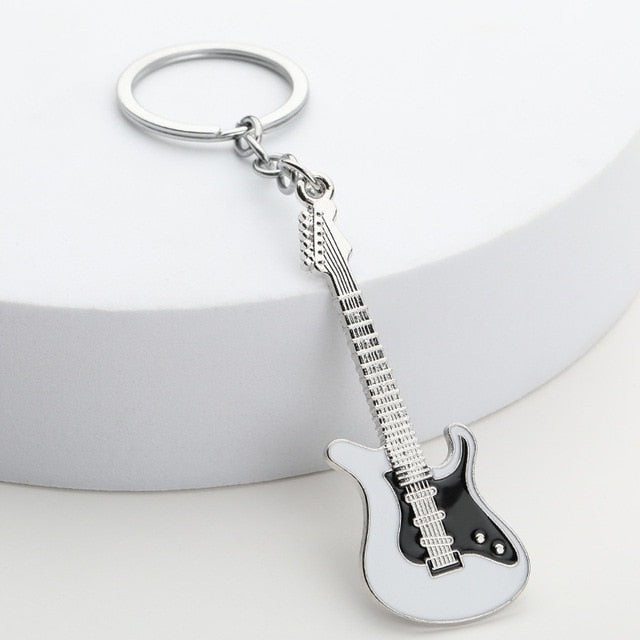 Electric Guitar Keychain Collection